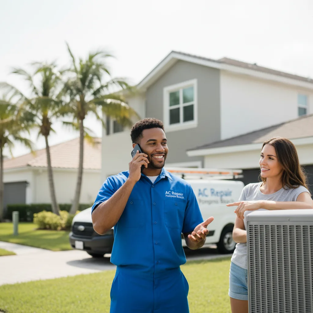 AC Repair Pompano Beach customer support in Holmen